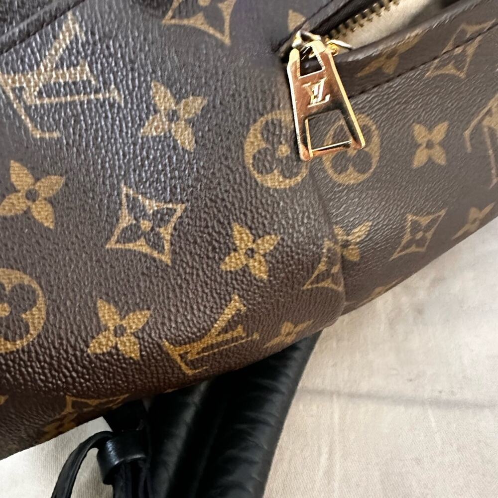 Louis Vuitton backpack palm spring MM with box and dust bag authentic - Picture 12 of 16